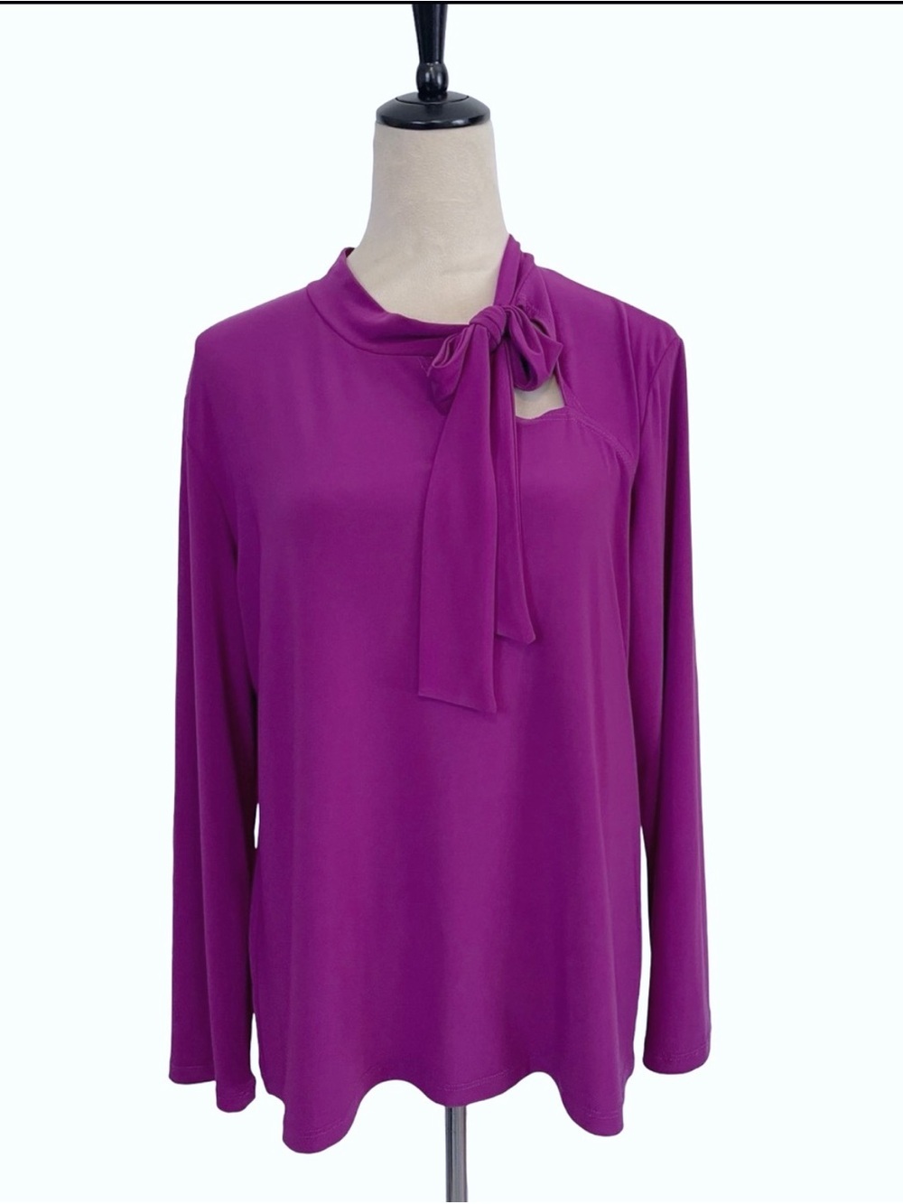 Clara Sun Woo Tie-Neck Top